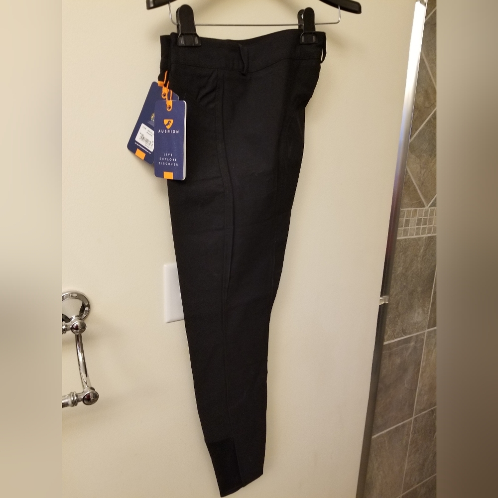 Women's Aubrion black riding breeches